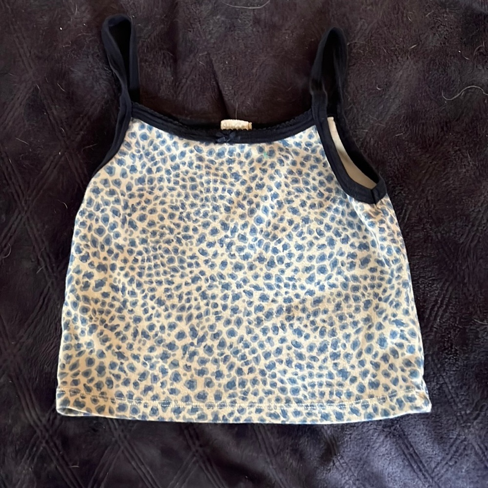 Cropped tank top